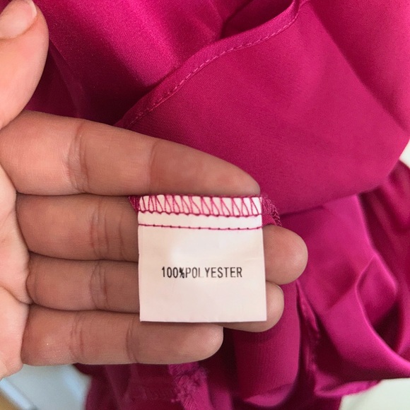 Petal & Pup Seychelle Dress Orchid - High Neck & Tiered Ruffle Skirt - Picture 3 of 5